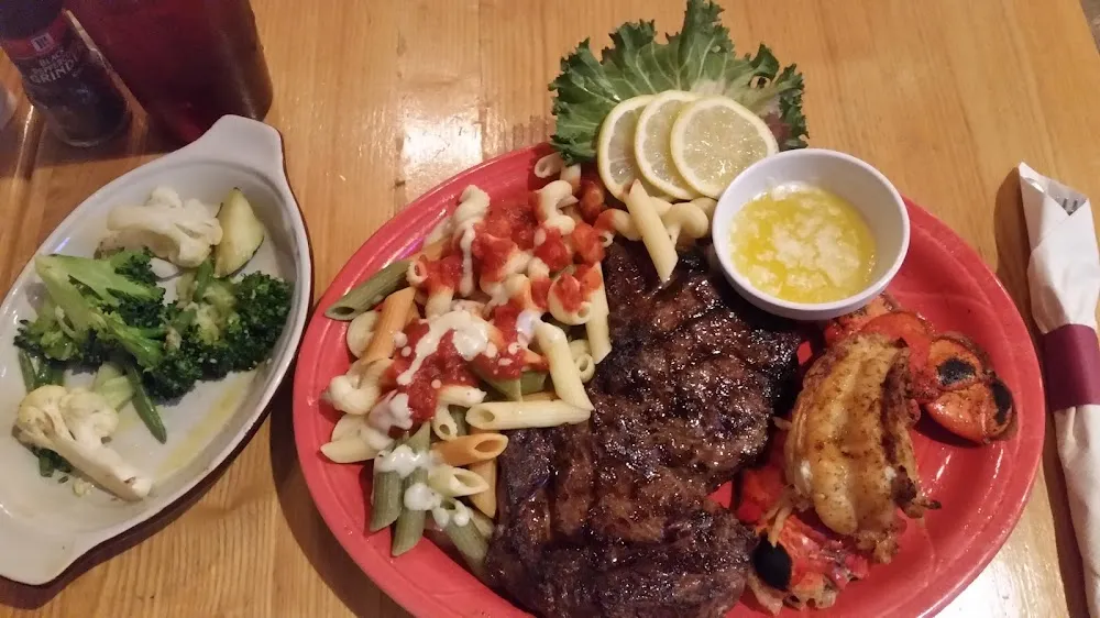 Surf N Turf w Pasta Salad